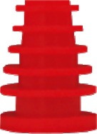 Typ 4 Ohrstöpsel 5-8mm rot