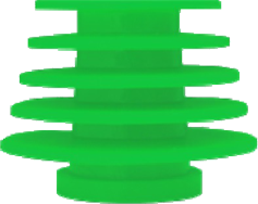 Typ 4 Ohrstöpsel 11-15mm grün