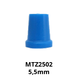Typ 12 Ohrstöpsel 5,5mm blau