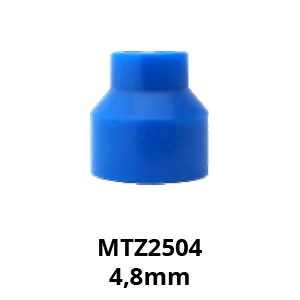 Typ 12 Ohrstöpsel 4,8mm blau