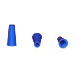 Typ 2 Ohrstöpsel 5mm blau 10 Stück