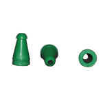 Typ 2 Ohrstöpsel 6mm grün 10 Stück